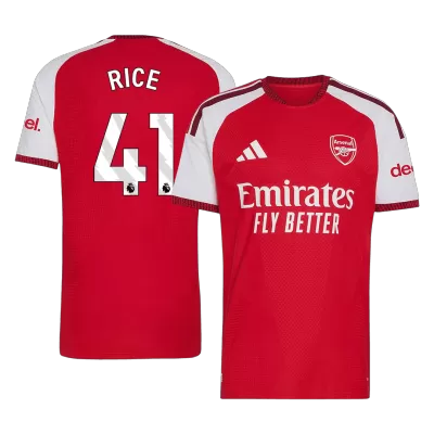 Arsenal RICE #41 Custom Player Version Home Soccer Jersey 2026/27 - bestsoccerstore