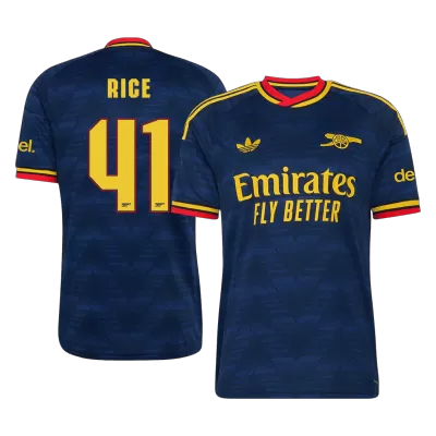 Arsenal RICE #41 Soccer Jersey Away Custom Shirt 2026/27 - UCL - bestsoccerstore