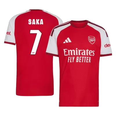 Arsenal SAKA #7 Custom Player Version Home Soccer Jersey 2026/27 - UCL - bestsoccerstore
