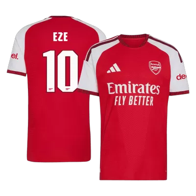 Arsenal EZE #10 Custom Player Version Home Soccer Jersey 2026/27 - UCL - bestsoccerstore