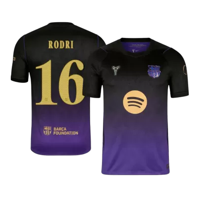 Barcelona RODRI #16 Soccer Jersey Away Custom Shirt 2026/27 - UCL - bestsoccerstore