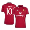 Manchester United CUNHA #10 Soccer Jersey Home Custom Shirt 2026/27 - UCL - bestsoccerstore