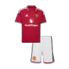 Kids Manchester United Home Custom Soccer Kits 2026/27 - bestsoccerstore