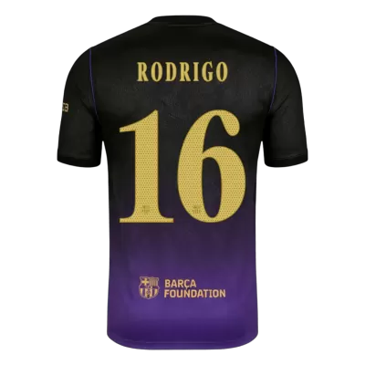 Barcelona RODRIGO #16 Soccer Jersey Away Custom Shirt 2026/27 - UCL - bestsoccerstore