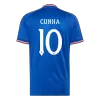 Manchester United CUNHA #10 Custom Player Version Away Soccer Jersey 2026/27 - UCL - bestsoccerstore