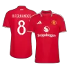 Manchester United B. FERNANDES #8 Custom Player Version Home Soccer Jersey 2026/27 - UCL - bestsoccerstore