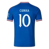 Manchester United CUNHA #10 Soccer Jersey Away Custom Shirt 2026/27 - UCL - bestsoccerstore