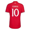 Manchester United CUNHA #10 Custom Player Version Home Soccer Jersey 2026/27 - UCL - bestsoccerstore