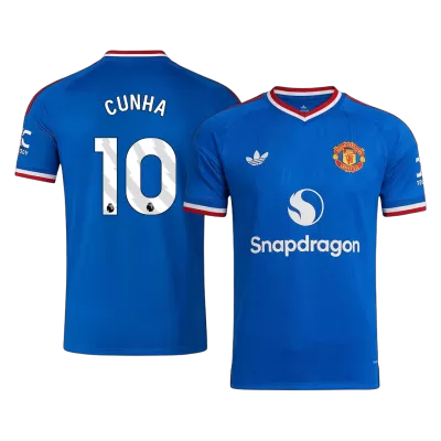 Manchester United CUNHA #10 Soccer Jersey Away Custom Shirt 2026/27 - bestsoccerstore