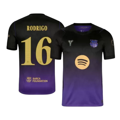 Barcelona RODRIGO #16 Soccer Jersey Away Custom Shirt 2026/27 - UCL - bestsoccerstore