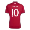 Manchester United CUNHA #10 Soccer Jersey Home Custom Shirt 2026/27 - UCL - bestsoccerstore