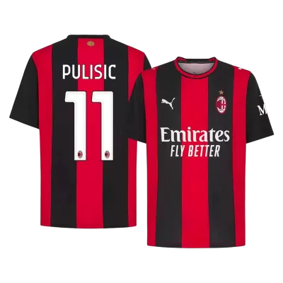 AC Milan PULISIC #11 Soccer Jersey Home Custom Shirt 2026/27 - bestsoccerstore
