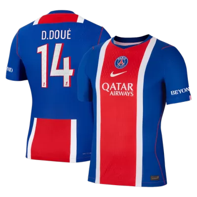 PSG D. DOUÉ #14 Custom Player Version Home Soccer Jersey 2026/27 - bestsoccerstore