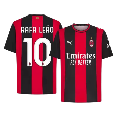 AC Milan RAFA LEÃO #10 Soccer Jersey Home Custom Shirt 2026/27 - bestsoccerstore
