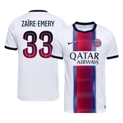 PSG ZAÏRE-EMERY #33 Soccer Jersey Away Custom Shirt 2026/27 - bestsoccerstore