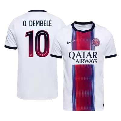 PSG O. DEMBÉLÉ #10 Soccer Jersey Away Custom Shirt 2026/27 - bestsoccerstore