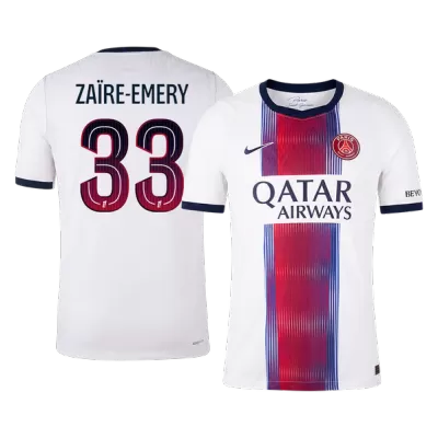 PSG ZAÏRE-EMERY #33 Custom Player Version Away Soccer Jersey 2026/27 - bestsoccerstore