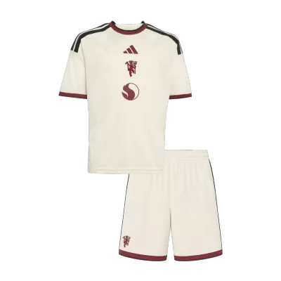 Kids Manchester United Third Away Custom Soccer Kits 2026/27 - bestsoccerstore
