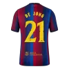 Barcelona DE JONG #21 Custom Player Version Home Soccer Jersey 2026/27 - UCL - bestsoccerstore