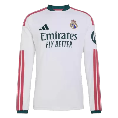 Real Madrid Long Sleeve Jersey Home Football Shirt 2026/27 - bestsoccerstore