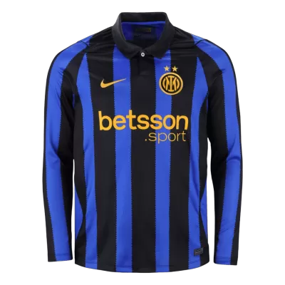 Inter Milan Long Sleeve Jersey Home Football Shirt 2026/27 - bestsoccerstore