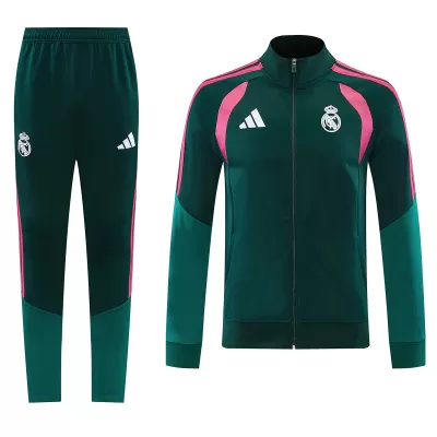 Real Madrid Soccer Training Tracksuit 2026/27 Green - bestsoccerstore