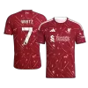 Liverpool WIRTZ #7 Soccer Jersey Home Custom Shirt 2026/27 - bestsoccerstore