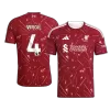 Liverpool VIRGIL #4 Soccer Jersey Home Custom Shirt 2026/27 - bestsoccerstore