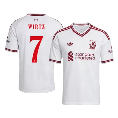 Liverpool WIRTZ #7 Soccer Jersey Away Custom Shirt 2026/27 - UCL - bestsoccerstore