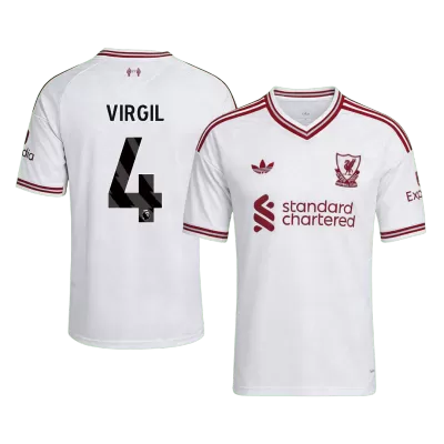Liverpool VIRGIL #4 Soccer Jersey Away Custom Shirt 2026/27 - bestsoccerstore