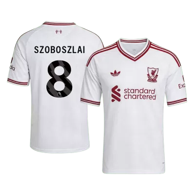 Liverpool SZOBOSZLAI #8 Soccer Jersey Away Custom Shirt 2026/27 - bestsoccerstore
