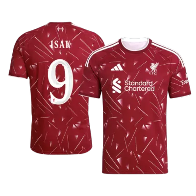 Liverpool ISAK #9 Soccer Jersey Home Custom Shirt 2026/27 - UCL - bestsoccerstore