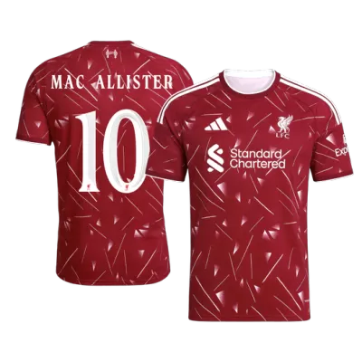 Liverpool MAC ALLISTER #10 Soccer Jersey Home Custom Shirt 2026/27 - UCL - bestsoccerstore