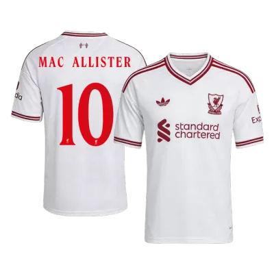Liverpool MAC ALLISTER #10 Soccer Jersey Away Custom Shirt 2026/27 - UCL - bestsoccerstore