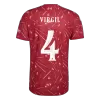 Liverpool VIRGIL #4 Custom Player Version Home Soccer Jersey 2026/27 - UCL - bestsoccerstore