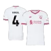 Liverpool VIRGIL #4 Custom Player Version Away Soccer Jersey 2026/27 - bestsoccerstore