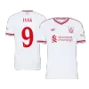Liverpool ISAK #9 Custom Player Version Away Soccer Jersey 2026/27 - UCL - bestsoccerstore