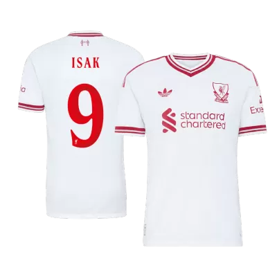 Liverpool ISAK #9 Custom Player Version Away Soccer Jersey 2026/27 - UCL - bestsoccerstore