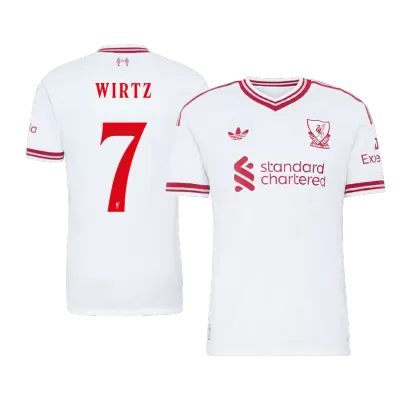 Liverpool WIRTZ #7 Custom Player Version Away Soccer Jersey 2026/27 - UCL - bestsoccerstore