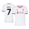 Liverpool WIRTZ #7 Custom Player Version Away Soccer Jersey 2026/27 - bestsoccerstore