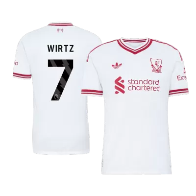 Liverpool WIRTZ #7 Custom Player Version Away Soccer Jersey 2026/27 - bestsoccerstore