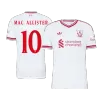 Liverpool MAC ALLISTER #10 Custom Player Version Away Soccer Jersey 2026/27 - UCL - bestsoccerstore