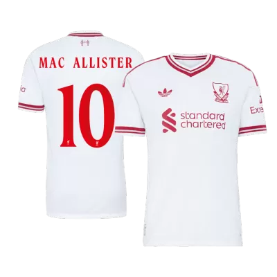 Liverpool MAC ALLISTER #10 Custom Player Version Away Soccer Jersey 2026/27 - UCL - bestsoccerstore