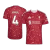 Liverpool VIRGIL #4 Custom Player Version Home Soccer Jersey 2026/27 - bestsoccerstore