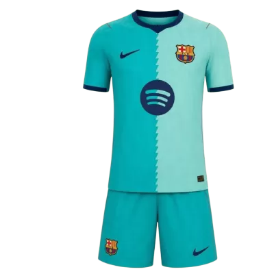 Kids Barcelona Third Away Custom Soccer Kits 2026/27 - bestsoccerstore