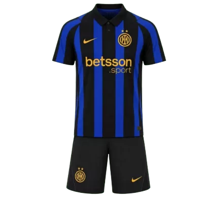 Kids Inter Milan Home Custom Soccer Kits 2026/27 - bestsoccerstore