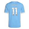 Manchester City DOKU #11 Soccer Jersey Home Custom Shirt 2026/27 - bestsoccerstore