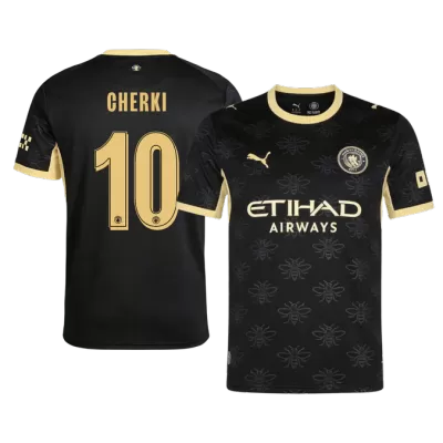Manchester City CHERKI #10 Soccer Jersey Away Custom Shirt 2026/27 - UCL - bestsoccerstore