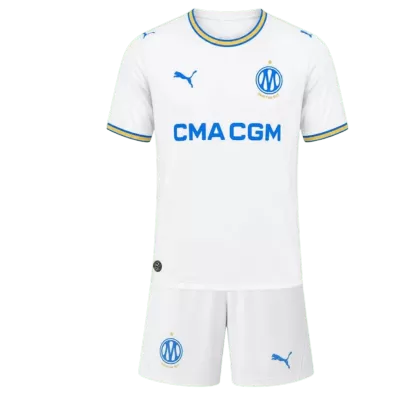 Kids Marseille Home Custom Soccer Kits 2026/27 - bestsoccerstore