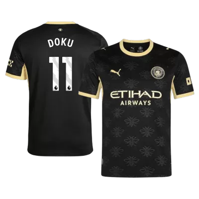 Manchester City DOKU #11 Soccer Jersey Away Custom Shirt 2026/27 - bestsoccerstore